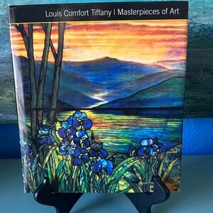 Hardback Louis Comfort Tiffany Masterpieces of Art Beautiful Prints